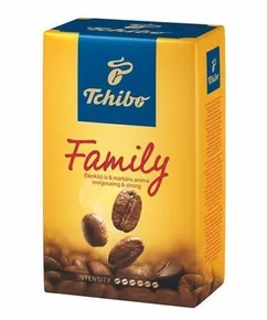 Káva mletá, pražená, vákuovo balené, 250 g, TCHIBO Tchibo Family